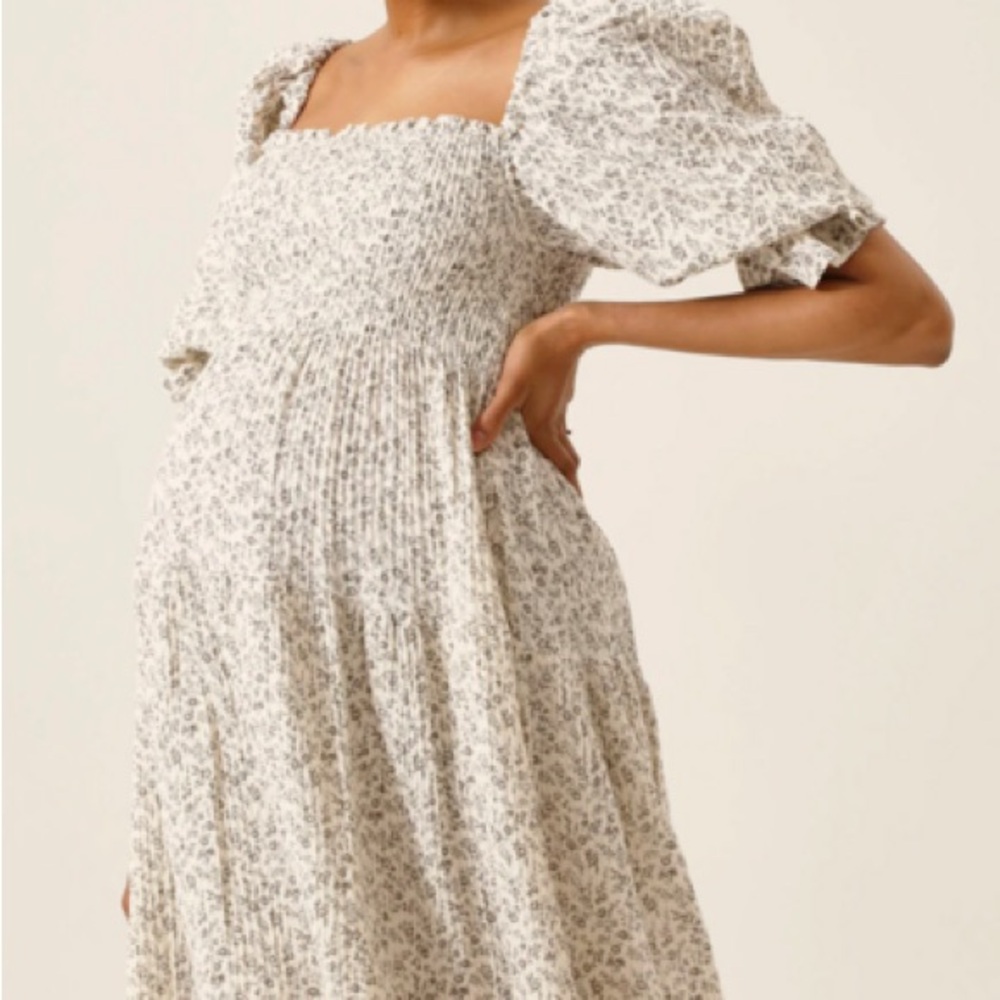 NOTHING FITS BUT Women’s Cotton Modal Kiko Pregnancy Maternity Dress
